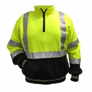 Class 3 Hi Visibility Quarter Zip Sweatshirt